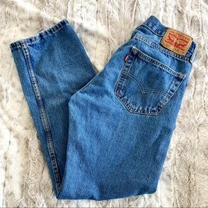 Vintage Levi’s 550 Medium Wash High Rise Dad Jeans
